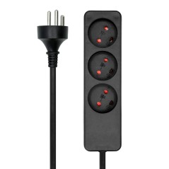 ProXtend Danish Power Strip 3-way 3M | Reliable & Safe Power Solution | Model K3-K03B